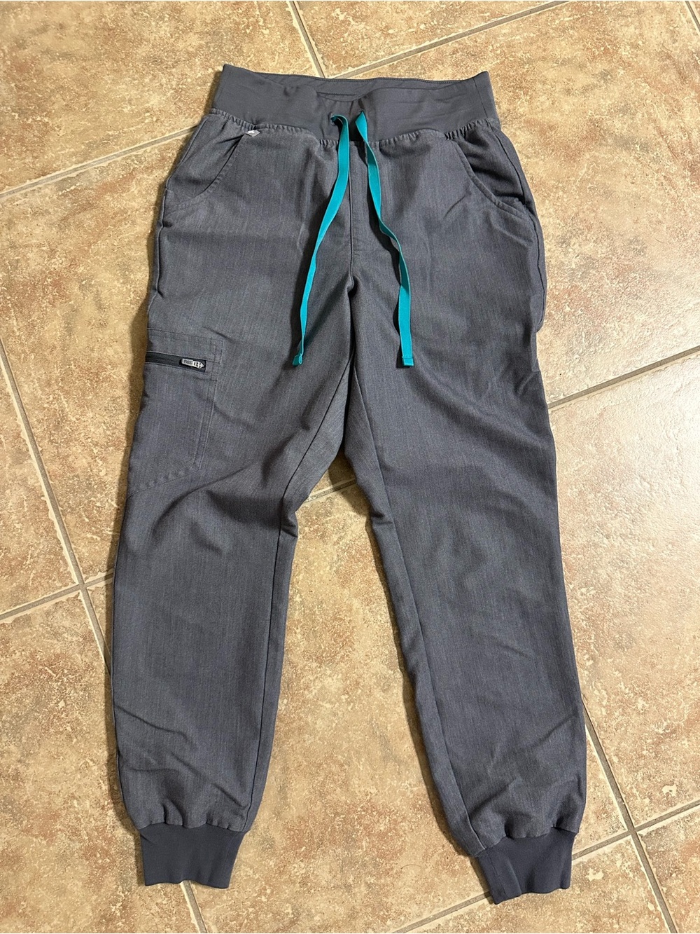 Graphite Technical Figs XS/Petite High Waisted